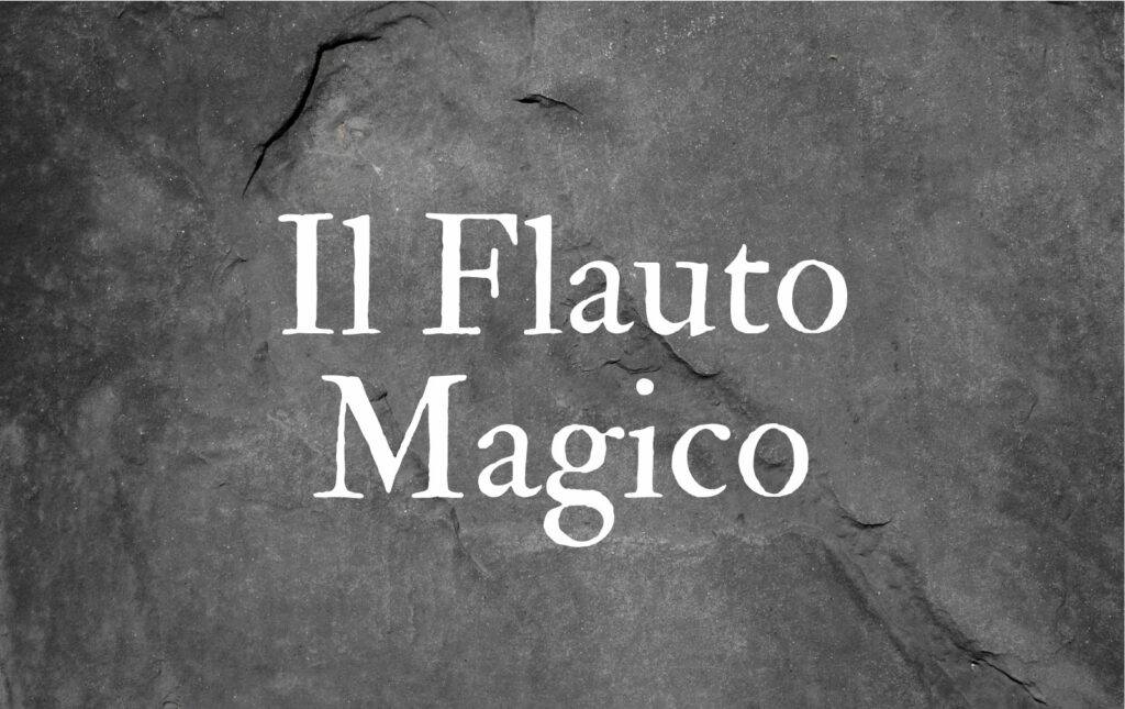 Copertina de "Il Flauto Magico"